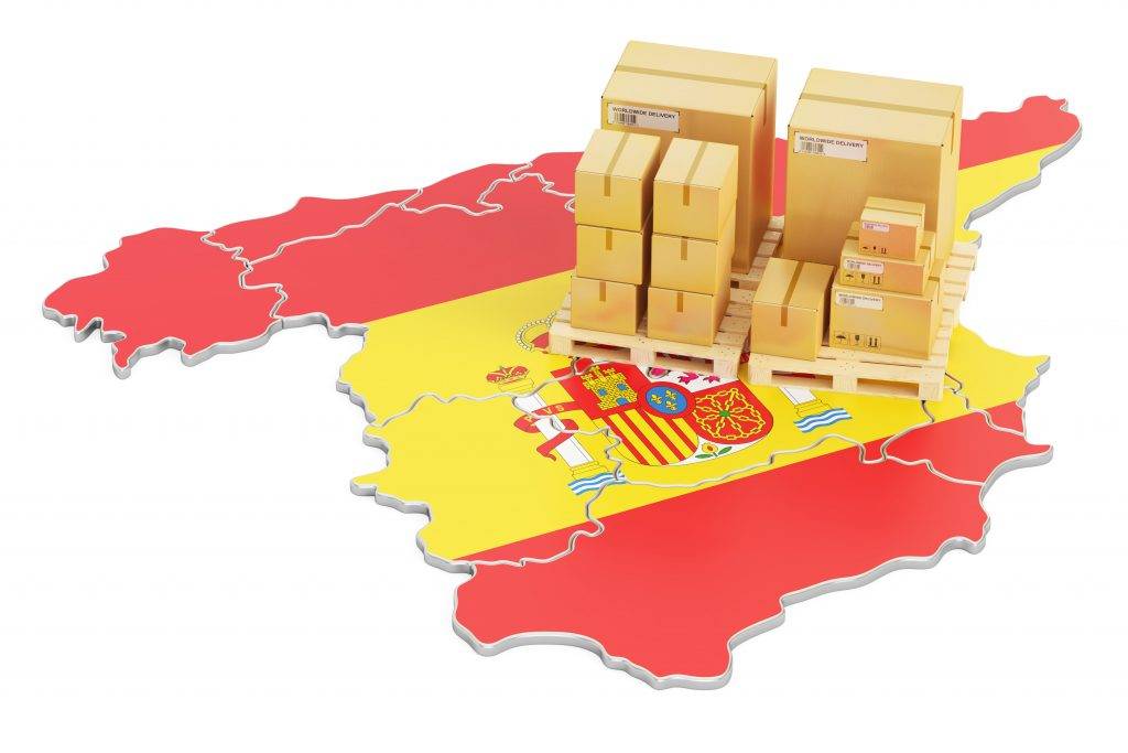 Transport naar Spanje